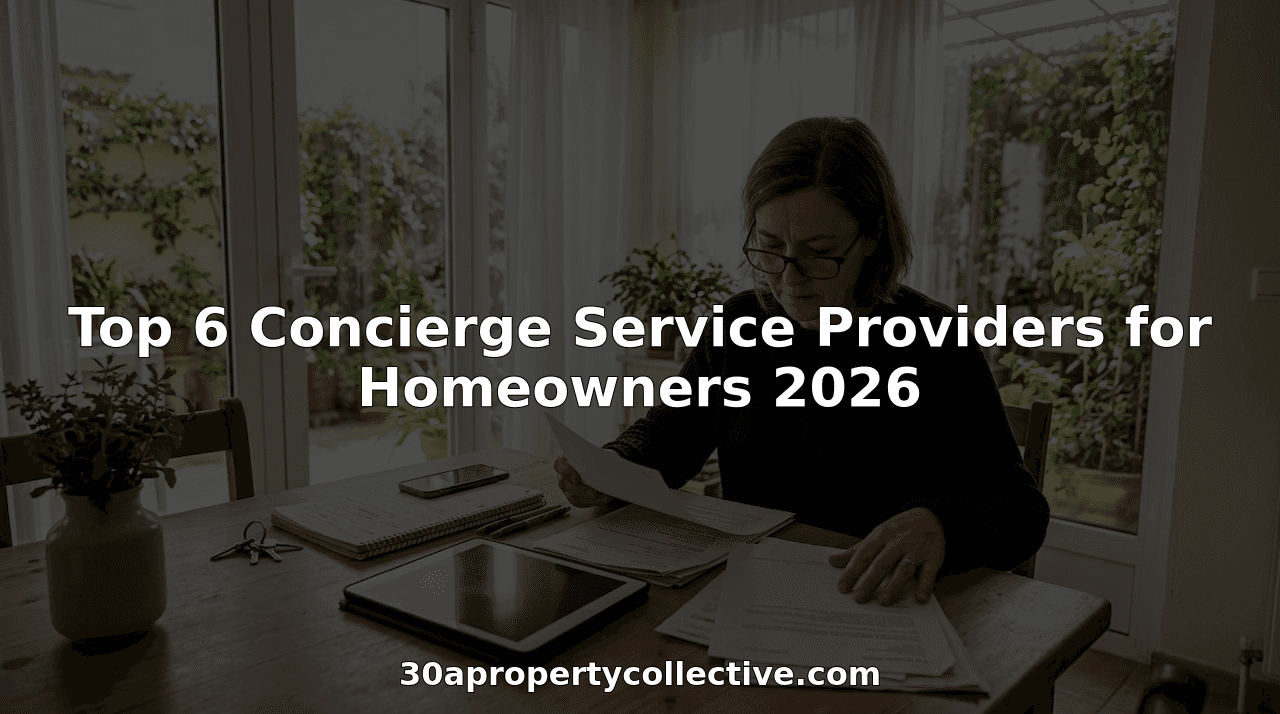 Top 6 Concierge Service Providers for Homeowners 2026