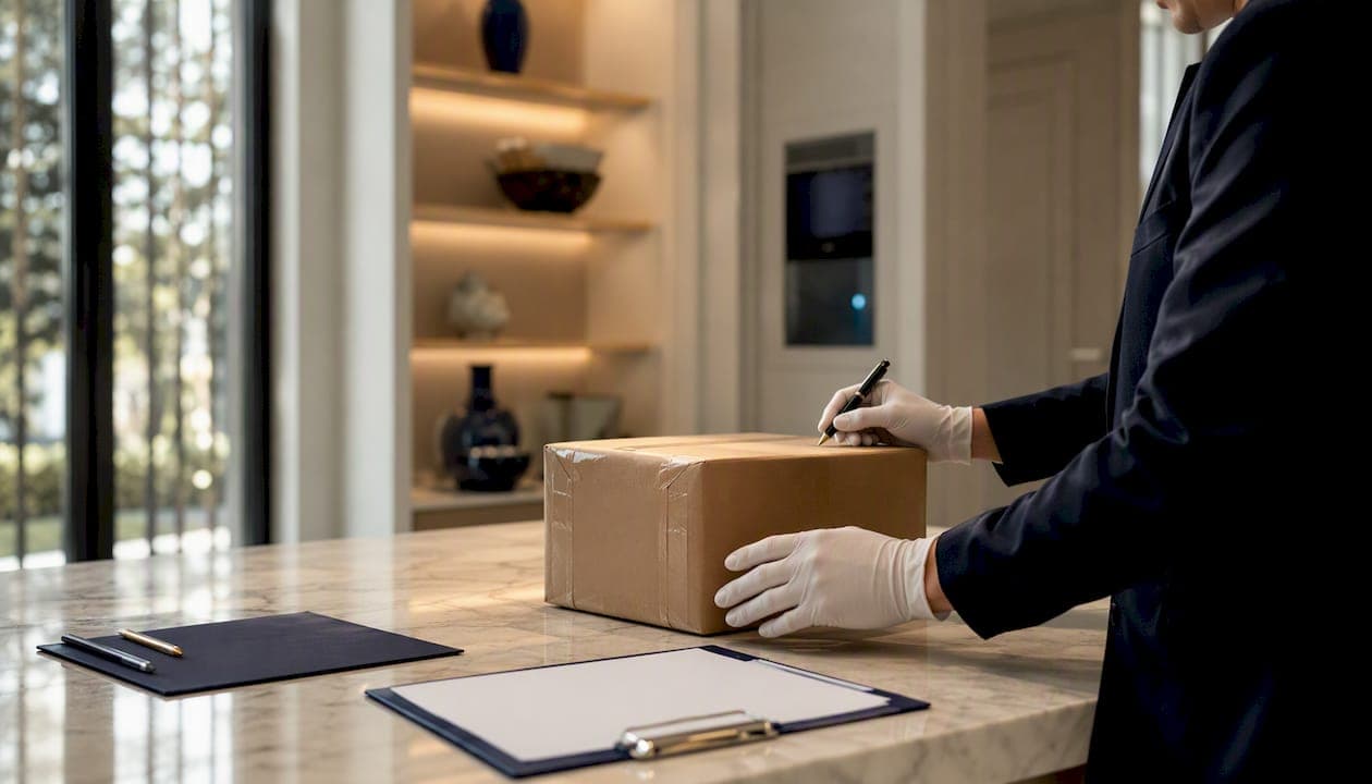 Estate-Level Package Theft Prevention for Luxury Homes